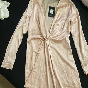 satin dress